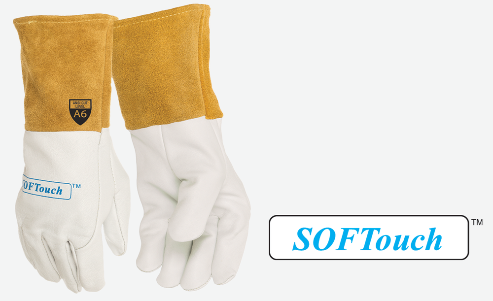 coo☆ ウィスパータッチ オスマンタスタッチ ロールオン 10ml Welding Apparel: SOFTouch™ Goatskin MIG/TIG Pearl Leather